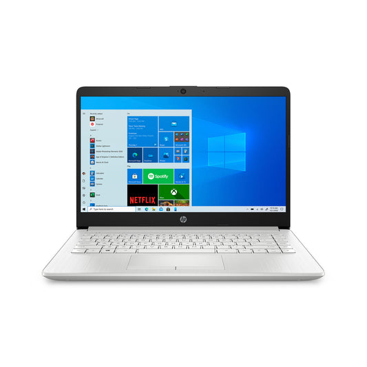 HP-14-dk1032wm (HP 14" FHD AMD Ryzen 3 3.5GHz  4GB 128GB  SSD Windows 10-Silver-14-...